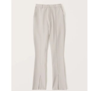 Abercrombie Split Hem tailored slim straight pant